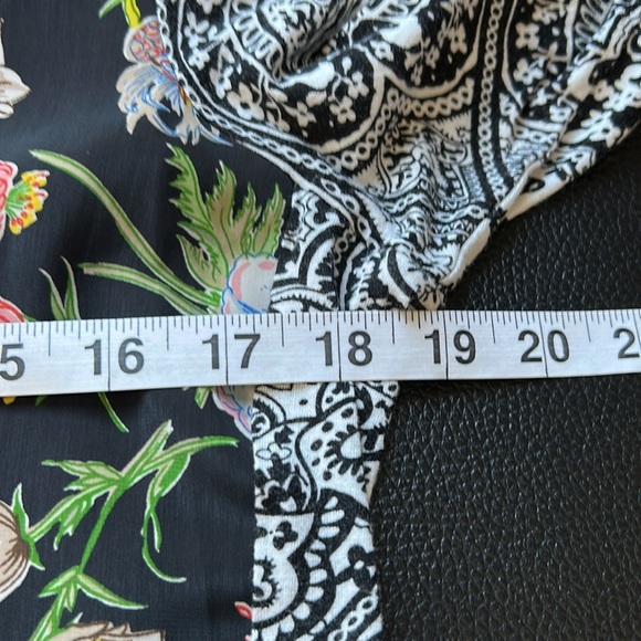 Anthropologie Tiny Lacona Popover Top Floral Boho Colorful Flowy Shirt Sz S - Picture 12 of 13